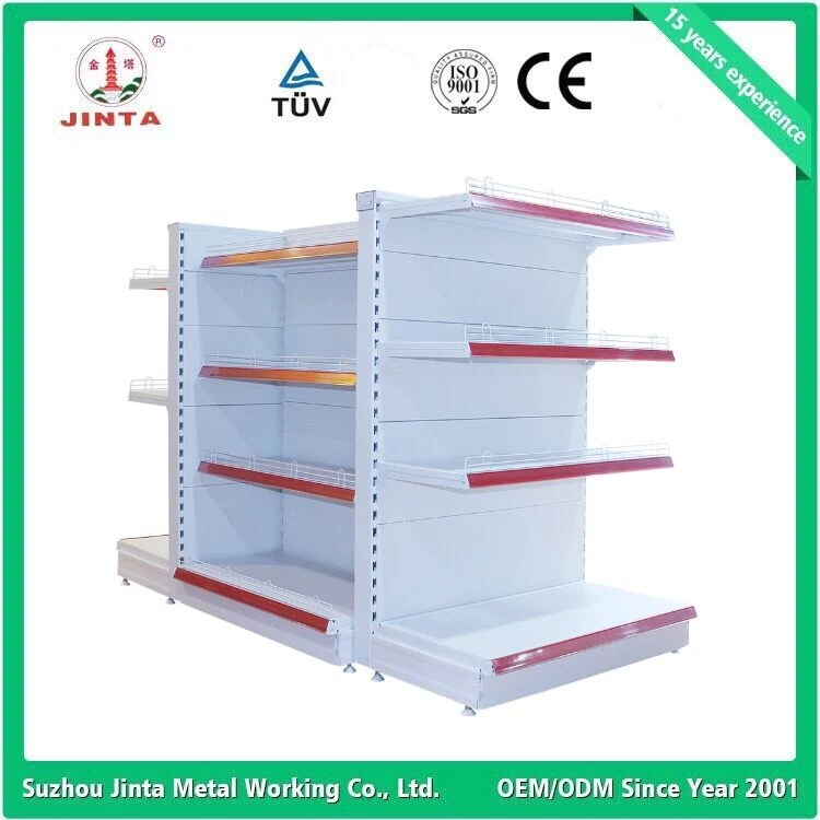 Cosmetic Product Display Shelf with Mirrors