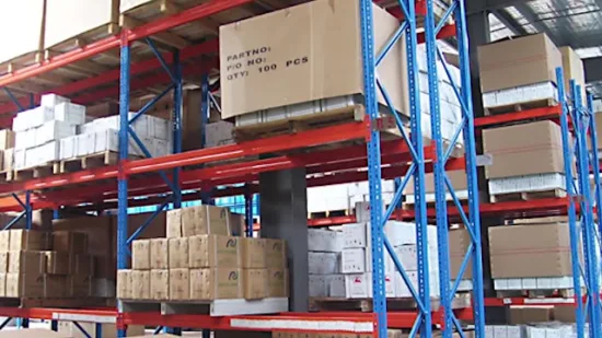 Solução de armazenamento industrial Estantes para armazéns de serviço pesado