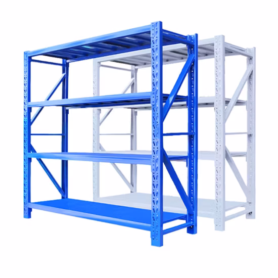 Rack de armazenamento leve, médio e pesado Rack de rack de paletes Prateleiras empilháveis ​​Estantes de paletes para serviço pesado